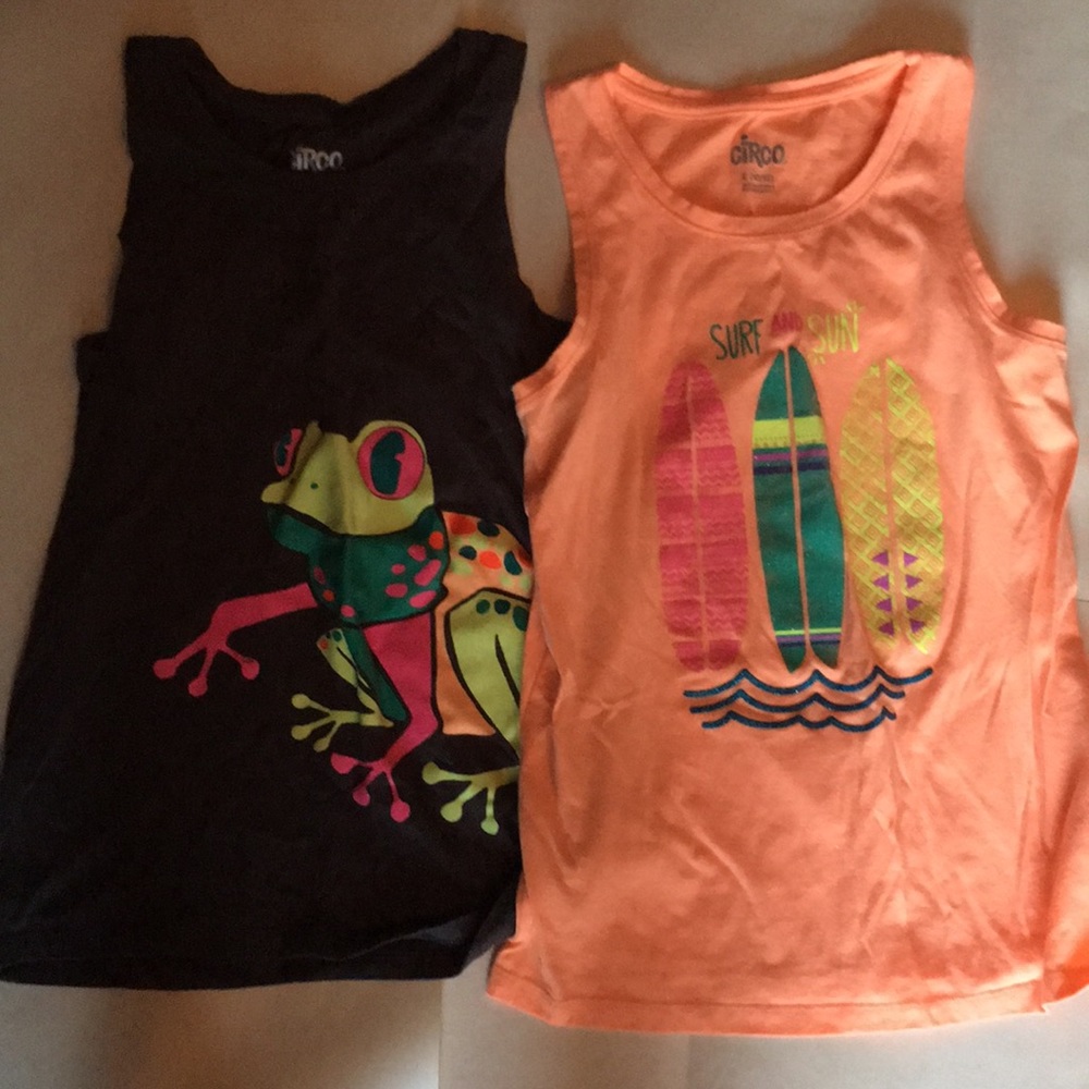 2-pack of girls tank tops
